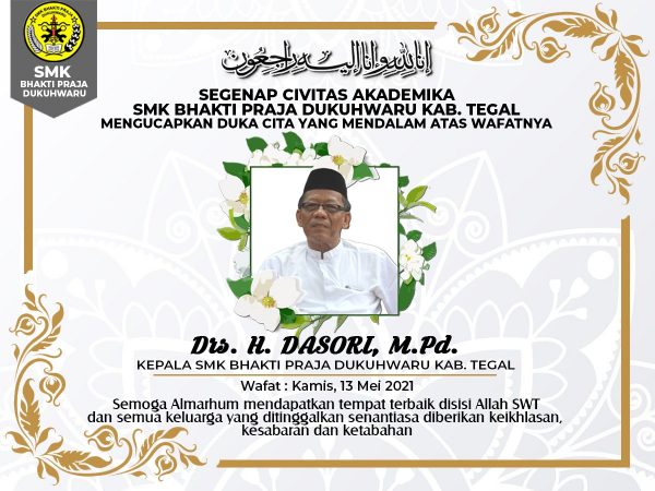 Berita Duka Cita "Bpk. H. Drs. Dasori, MPd Berita Duka Cita "Bpk. H. Drs. Dasori, MPd